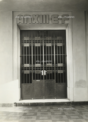 GCQ-A-003405-0005 - Entrance to the new Casa d'Italia building in Belo Horizonte, Brazil - Date of photography: 1930 - 1935 ca. - Alinari Archives, Florence