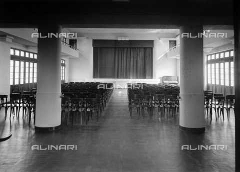 GCQ-A-003405-0018 - Activities of the Italians abroad. Casa d'Italia in Belo Horizonte: the party hall - Date of photography: 1930 - 1935 ca. - Alinari Archives, Florence