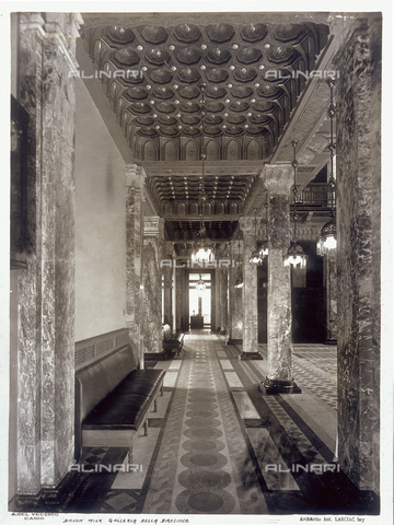 GCQ-A-003407-0018 - The hall of the directors of the Misr Bank, realized by the architect Antonio Lasciac, in Cairo - Date of photography: 1910-1915 ca. - Alinari Archives, Florence