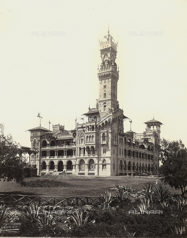 GCQ-F-000050-0000 - The Royal Palace of Montazah, in Alexandria, Egypt. Architectual structure constructed by Ernesto Verrucci - Date of photography: 1920-1925 ca. - Alinari Archives, Florence