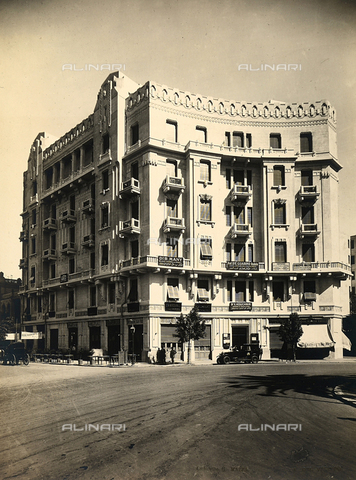 GCQ-F-008469-0000 - A building in Cairo, constructed by the architect G. Mazza - Date of photography: 1930 ca. - Alinari Archives, Florence