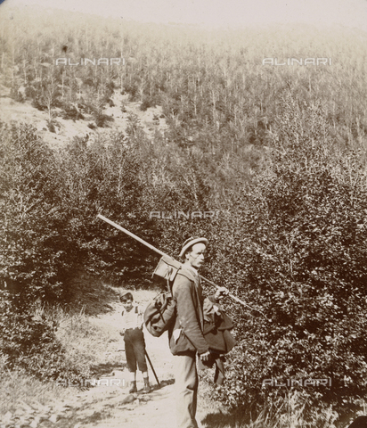 GLQ-F-001733-0000 - "August 1897 - Vallombrosa - memory of my trip on foot with the guide Storno to Pratomagno and Strada and return to Montemignaio la Consuma and Lagoncello to Vallombrosa" - Date of photography: 08/1897 - Alinari Archives, Florence