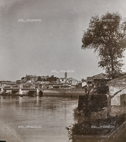 GLQ-F-001968-0000 - View of the Tiber in Rome - Date of photography: 28/10/1896 - Alinari Archives, Florence