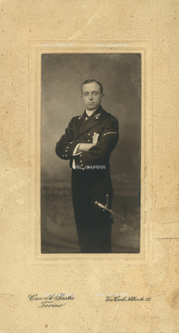 GLQ-F-004774-0000 - Portrait of Paolo Cordero di Montezemolo in military uniform - Date of photography: 1916-1917 - Alinari Archives, Florence