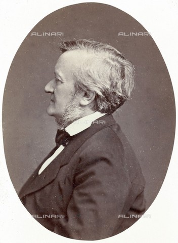 IMA-F-403851-0000 - Ritratto del compositore Richard Wagner - Data dello scatto: 1880 - brandstaetter images /Archivi Alinari