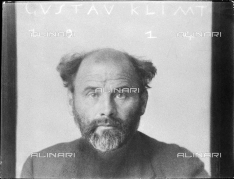 IMA-F-621167-0000 - Portrait of the painter Gustav Klimt (1862-1918) - Date of photography: 1914 - Austrian Archives / brandstaetter images /Alinari Archives