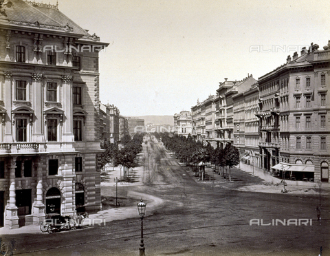 MFC-A-004636-0006 - View of Kà¤rtner-Ring, Vienna - Date of photography: 1875-1880 ca. - Alinari Archives, Florence