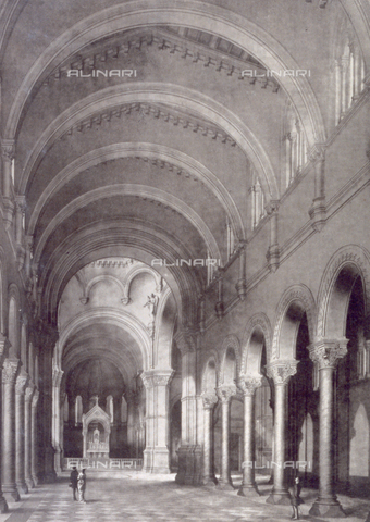 MFC-F-000449-0000 - Interior of a church - Date of photography: 1880 ca. - Alinari Archives, Florence
