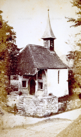 MFC-F-000785-0000 - View of William Tell's Chapel in Kusnacht - Date of photography: 1869-1871 - Alinari Archives, Florence