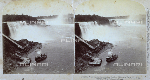 MFC-F-001991-0000 - General view of Niagara falls - Date of photography: 1894 - Alinari Archives, Florence