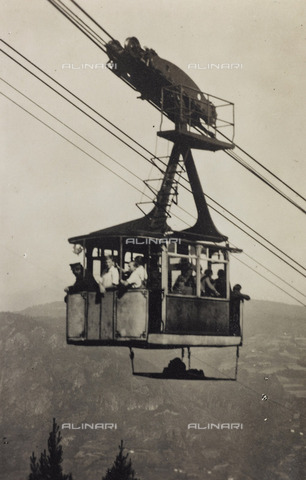PDC-A-004613-0057 - Cableway to Monte Colle m.1177 - Date of photography: 1920 ca. - Alinari Archives, Florence