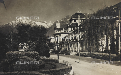 PDC-A-004613-0079 - View of the center of Merano - Date of photography: 1920 ca. - Alinari Archives, Florence