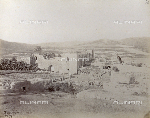 PDC-S-000275-0033 - The Church of Saint-John, perhaps in the region of Samaria, in Israel - Date of photography: 1860-1870 - Alinari Archives, Florence