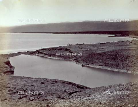 PDC-S-001185-0004 - The Dead Sea in Israel - Date of photography: 1870 -1880 ca. - Alinari Archives, Florence