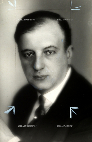 PPA-F-001530-0000 - Portrait of Louis Leplée, founder and director of several cabarets, murdered in his own apartment on Avenue de la Grande Armée. - Date of photography: 1936 ca. - Alinari Archives, Florence