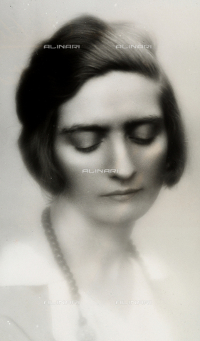 PPA-F-001674-0000 - Portrait of the French writer Rose Celli. - Date of photography: 1933 - Alinari Archives, Florence