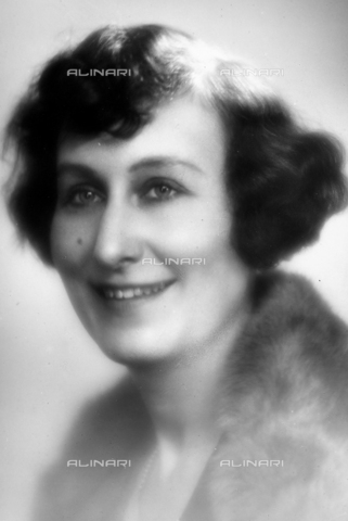 PPA-F-001680-0000 - Portrait of the French writer Marthe Oulie. - Date of photography: 1930 ca. - Alinari Archives, Florence