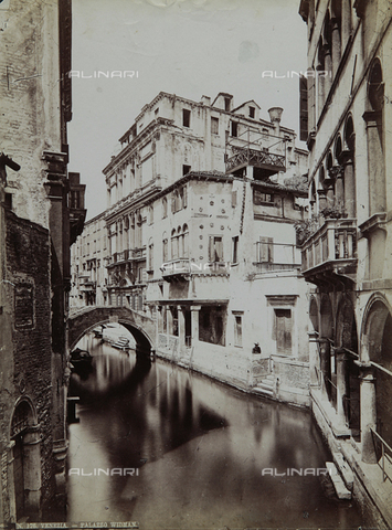 REA-F-000860-0000 - Palazzo Widmann later named Rezzonico-Foscari, Venice - Date of photography: 1860-1870 ca. - Alinari Archives, Florence
