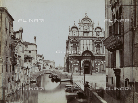 REA-F-000863-0000 - View of the Scuola Grande of San Marco, Venice - Date of photography: 1860-1870 ca. - Alinari Archives, Florence