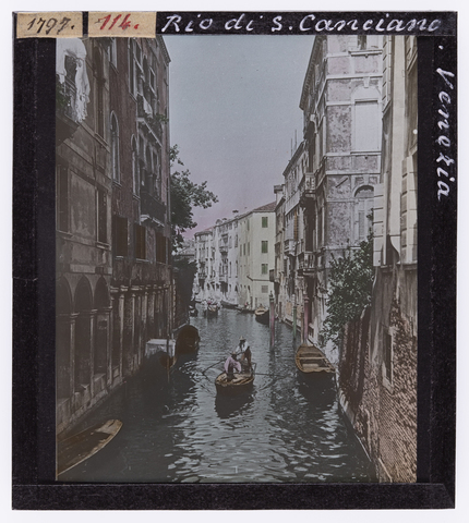 RGD-S-000114-1797 - Rio di San Canciano, Venice - Date of photography: 01/1895 - Alinari Archives, Florence