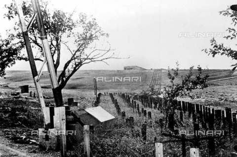 RVA-S-001325-0009 - Seconda Guerra Mondiale 1939-1945: La linea Maginot vicino Sarrebourg, Francia - Data dello scatto: 1940 ca. - Lapi / Roger-Viollet/Alinari