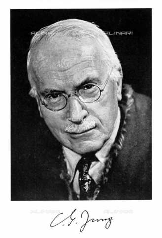 RVA-S-001859-0002 - The Swiss psychiatrist Carl Gustav Jung (1875-1961) - Date of photography: 1940 ca. - Albert Harlingue / Roger-Viollet/Alinari