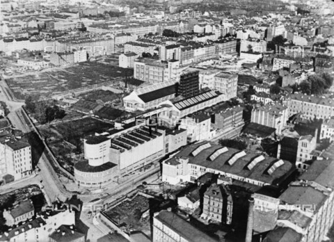 RVA-S-003008-0006 - Aerial view of the "Red Flag" factory in Leningrad - Date of photography: 1935 - Jacques Boyer / Roger-Viollet/Alinari