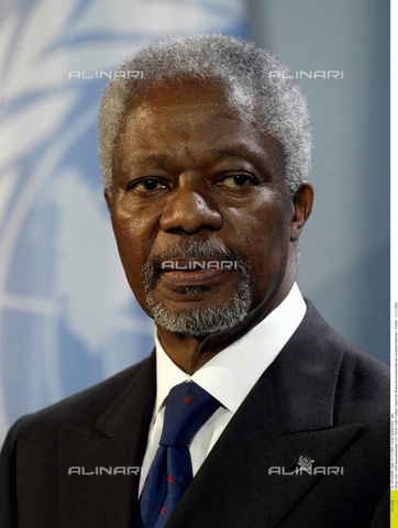 ULL-F-726696-0000 - Portrait of Kofi Anan, Secretary General of the United Nations - Date of photography: 11.12.2004 - Ddp / Ullstein Bild / Alinari Archives