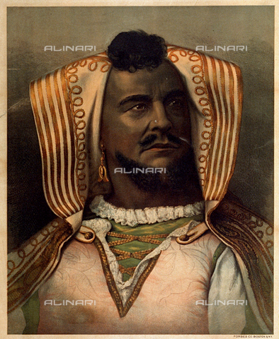 ULL-F-818159-0000 - Posters depicting Othello, the protagonist of the play by William Shakespeare - Pachot / Ullstein Bild / Alinari Archives