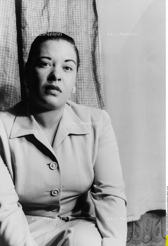 ULL-F-821375-0000 - Billie Holiday (Eleanor Fagan Gough, also known as Lady Day) (1915-1959), American singer jazz and blues - Date of photography: 23/03/1949 - Pachot / Ullstein Bild / Alinari Archives