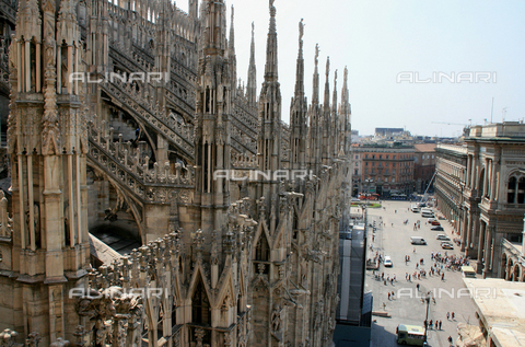 ULL-F-957252-0000 - Close-up of the Milan Cathedral - Date of photography: 28/05/2007 - Wodicka / Ullstein Bild / Alinari Archives